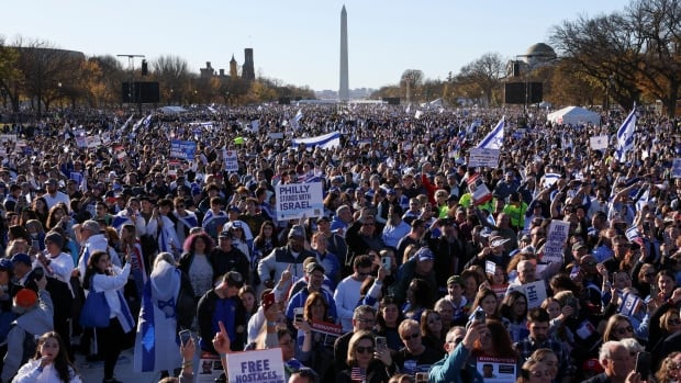  Lors d’un rassemblement pro-israélien à Washington, les Juifs de gauche disent se sentir abandonnés