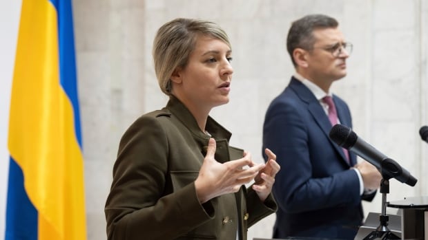  Le ministre des Affaires étrangères affirme que l’accord d’assurance de sécurité entre le Canada et l’Ukraine pourrait être conclu dans quelques semaines