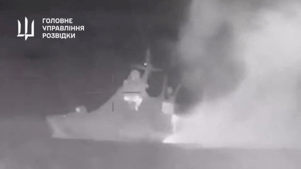  L’Ukraine affirme avoir coulé un navire de guerre russe en mer Noire lors d’une attaque de drone