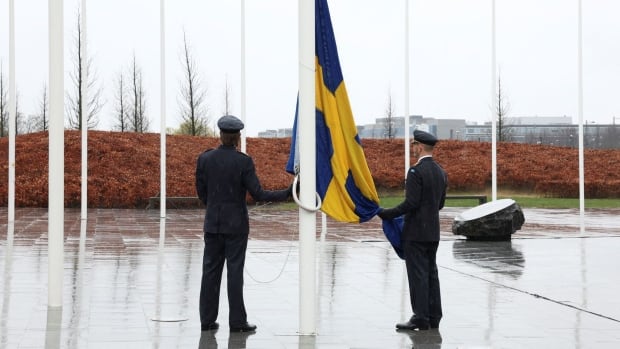  La Suède hisse son drapeau à l’OTAN et se joindra à la brigade canadienne en Lettonie