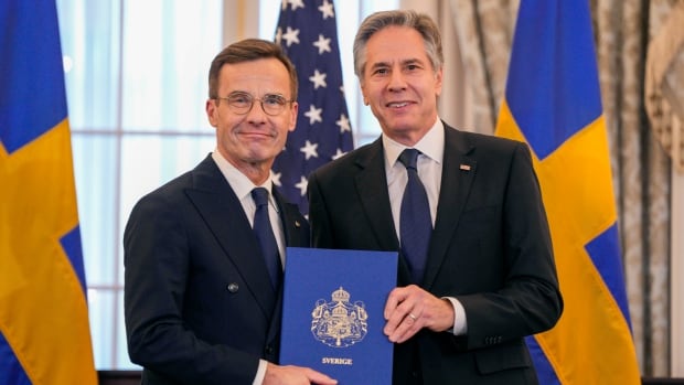  La Suède rejoint officiellement l’OTAN lors d’une cérémonie à Washington